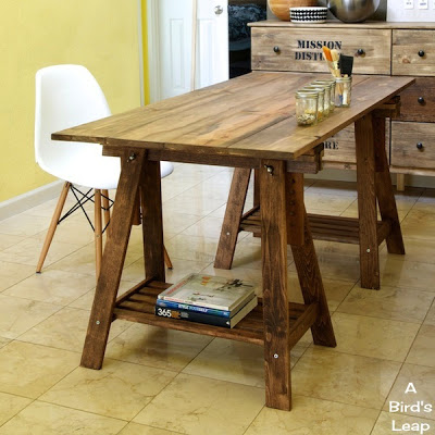 DIY Rustic Table 1